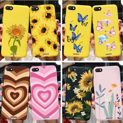 For Xiaomi redmi 6 a6 redmi 6a case cover phone silicone soft tpu back Cover for fundas Xiaomi redmi 6A 6 a redmi6 redmi6A cases