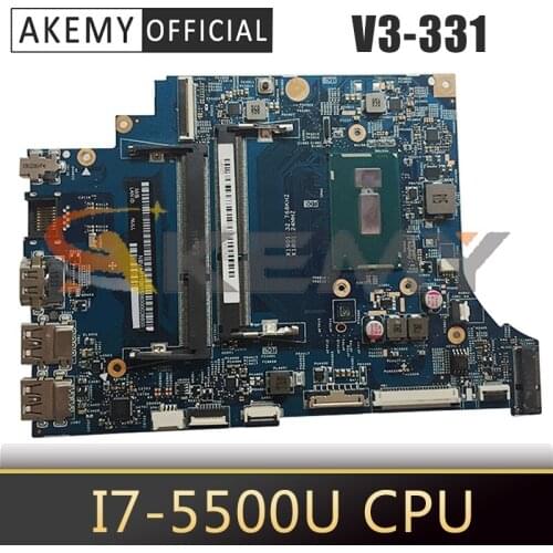 For ACER Aspire V3-331 i7-5500U Notebook Mainboard 13334-1 SR23W DDR3 Laptop Motherboard