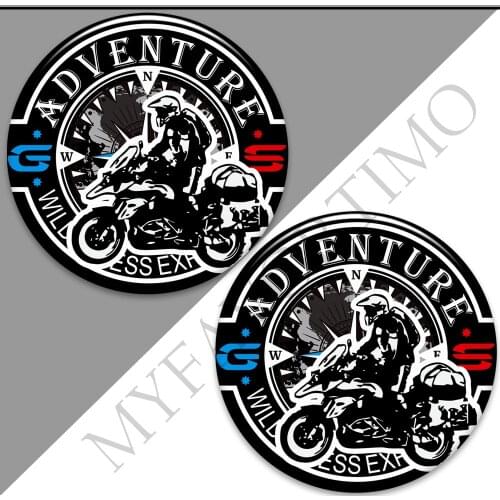 For BMW R1200gs F850gs F800gs R1250gs F750gs R 1200 1100 1250 850 650 750 GS GSA HP Stickers Trunk Cases Rallye Adventure