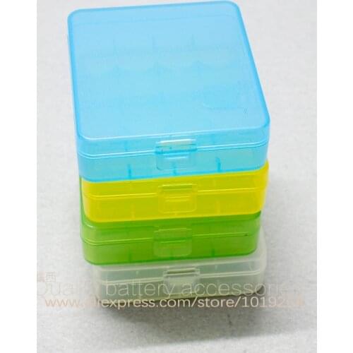 1pcs Lithium battery storage 18650 18350 14500 special battery box component storage consolidation storage box