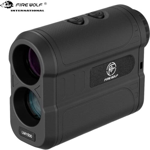 FIRE WOLF Hunting Speed Tactical Digital telemetro Measurer mini LED high Precision Laser Infrared golf distance Rangefinder