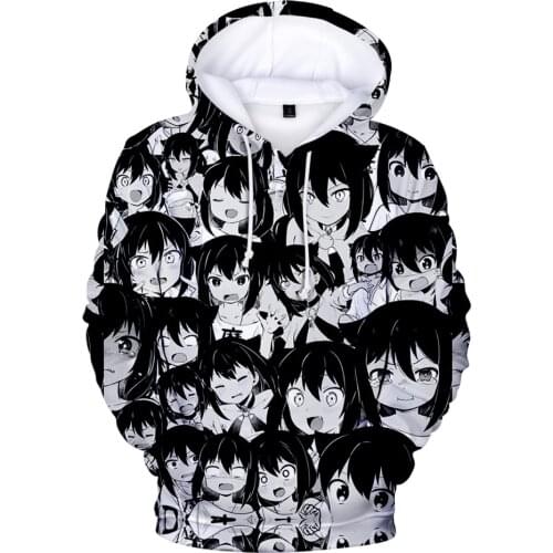 2021 New Arrival Jahy-sama wa Kujikenai! 3D Hoodies Sweatshirt Winter Women men Cartoon Pullovers Adult Kid Clothes