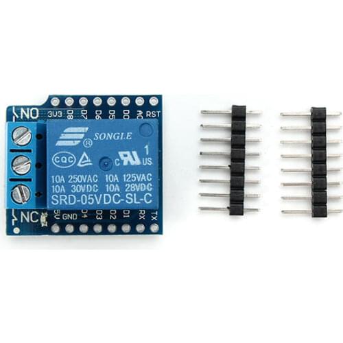 DC 5V 1CH Relay Shield V2 Version 2 For D1 Mini ESP8266 WiFi Module