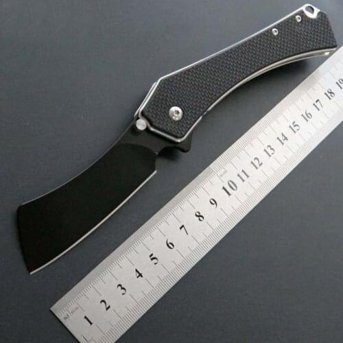 440c Stainless Steel G10 Handle Multi Usage for outdoor Camping Hunting survival Folding knife with clip EDC Tool