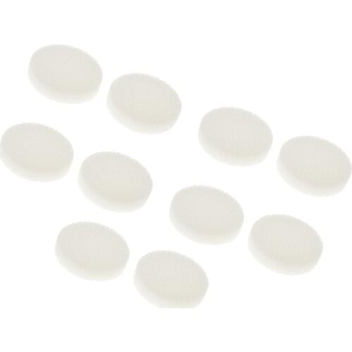 Pack Of 10Pcs Air Cushion Sponges Powder Puffs For Women Girls Face Makeup (White)