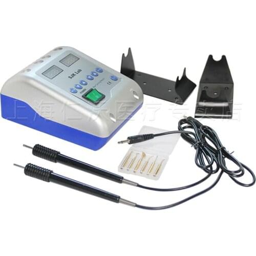 Dental double pen electric wax knife electric wax spoon carving knife tool wax type carving knife hot wax oral equipment