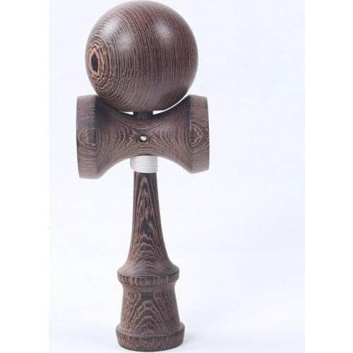 TWB retail strings professional 18.5cm sword in special sports wenge ball KENDAMAN top grade Chicken wing wood