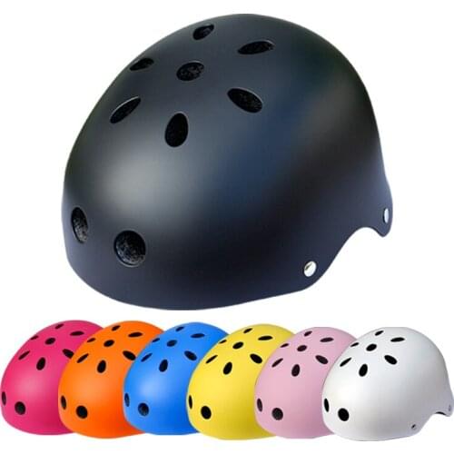 6 Colors Optional Round MTB Bike Helmet Kids/Adults Men Women Cycling motorcycle Scooter Sport Accessory Adjustable Head Size