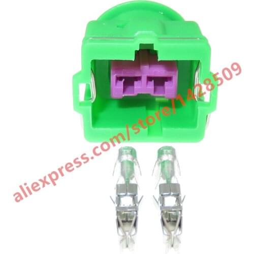 5 Sets 2 Pin 3.5 Series Auto Female Wiring Socket Car Modification Parts Plug Electric Wire Unsealed Connector