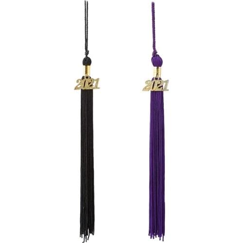 2021 Graduation Hat Clothing Tassel Durable Non-fade Graduation Accessorie Aesthetic Decor Room Decoration Hat Accessories