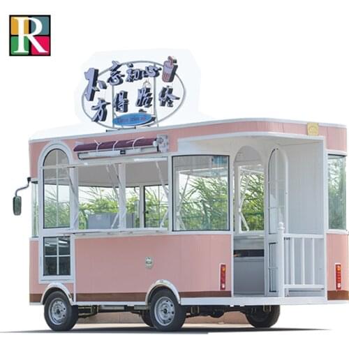 320cm Length Electric Mobile Food Cart Electric Mobile Food Cart Street Food Cart Shipping By Sea To Seaport Or EXW Pri