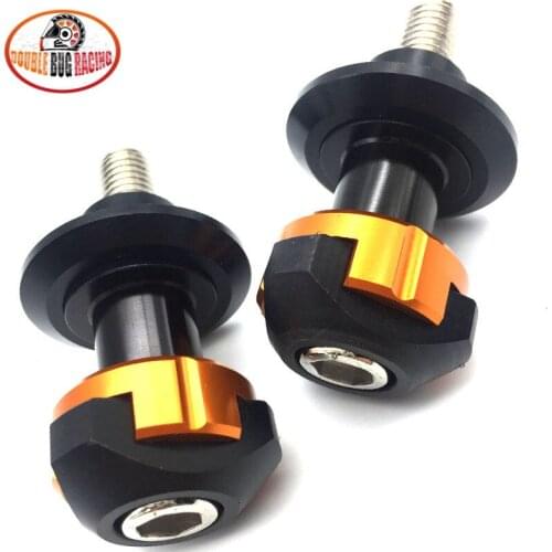 Motorbike Accessories CNC Swingarm Spools slider stand screws For Duke 125 200 Duke 390 690 990 DUKE 125/200/390/690/990