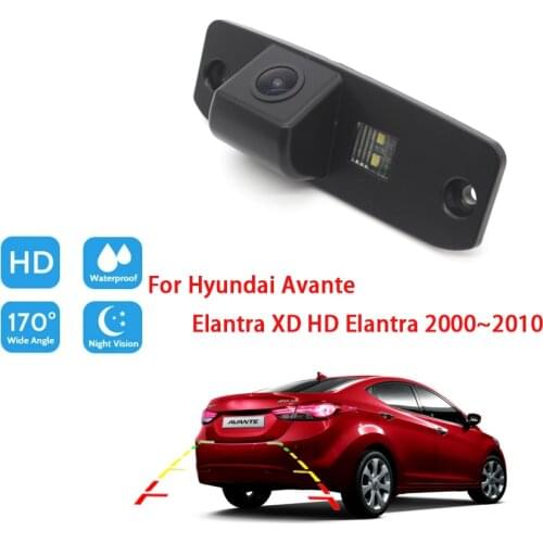 Car wireless rear view reversing camera For Hyundai Avante Elantra XD Elantra HD 2000 ~ 2010 Waterproof high quality RCA CCD