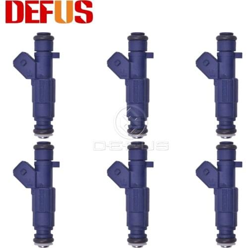 DEFUS 6X Tested F01R00M091 Nozzle Fuel Injector Bico For Chinese Car Engine Injection Valves 4Holes High Impedance Better Noise