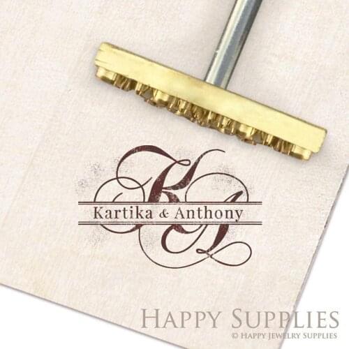 Signature Branding Iron - Custom Branding Iron,Leather Branding Iron, Wood Branding, Brand Iron, Initial B,Wedding Branding Iron