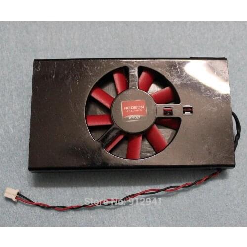 F36 43mm x 4 Mounting Holes 2Wire 2Pin VGA Graphics Card Heatsink Cooler Cooling Fan for AMD ATI Radeon HD7570 FirePro V3900