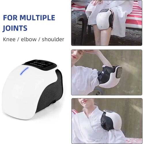 Laser Heating Knee Massager Far Infrared Shoulder Physiotherapy Elbow Knee Pad Massage Rehabilitation Pain Relief Health Care