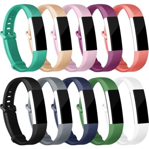 Silicone Strap Adjustable Band For Fitbit Alta HR Watch Replacement Accessories Wristband Strap Bracelet For Fitbit Alta Smartwa