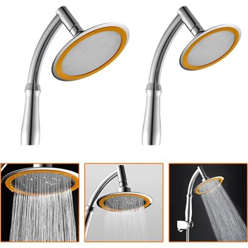 4in / 6in Luxury Rain Shower Head 2 Modes Adjusttable Showerhead Water Saving Rain Shower Bathroom Rainfall Shower Home Tool SPA