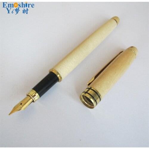 Creative Wood Fountain Pen Advertising Wooden Fountain Pen for Writing Smooth Custom Stationey for Business Gifts P066