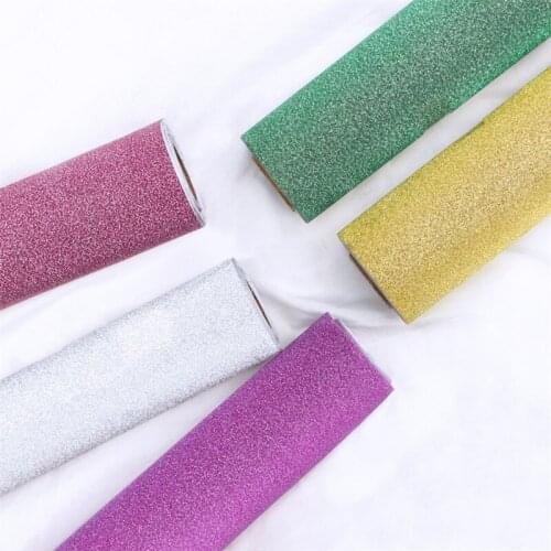 GLOW4U Self Adhesive Glitter Bling Wallpaper Contact Paper for Shelves Dresser Drawer Cabinets Crafts Gift Decal Sticker