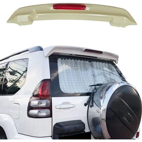 For Toyota Prado FJ120 2700 Spoiler ABS Material Car Rear Wing Spoiler For Prado FJ120 Spoiler 2003-2012