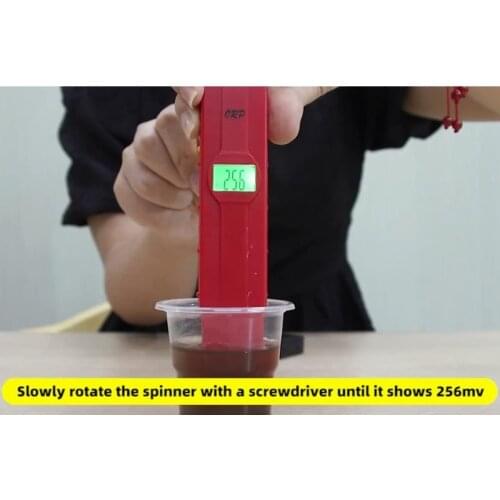 ORP Calibration Buffer Powder 256mV Redox Potential Analyzer Test Pen Calibration Liquid Buffer M89B