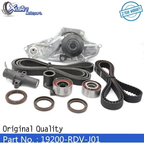 XUAN Engine Timing Belt Kit Idler Water Pump Crankshaft Cam Seal 19200-RDV-J01 For ACURA MDX HONDA ODYSSEY PILOT RIDGELINE 3.5L