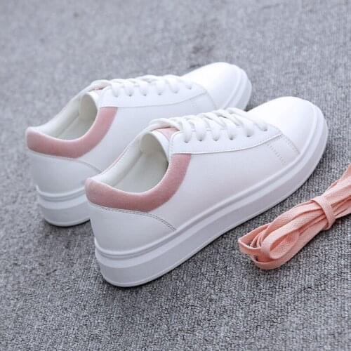 Women Sneakers Casual Shoes High Quality Woman Flats Spring Autumn New Low-top Loafers Girls Student White Shoes Ladies Shoes
