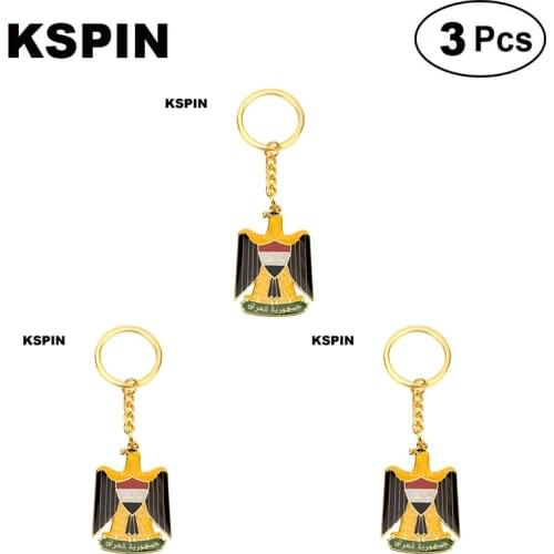 Iraq Lapel Pin Flag badge Brooch Pins Badges 3Pcs a Lot