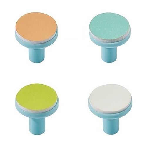4pcs Baby Nail Trimmer Replacement Pad Grinding Heads Polish Replacement For Standard Portable Electric Nail File Clipper Cutter