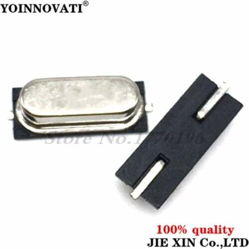 50 pieces / lot 4MHz Passive Quartz crystal oscillator HC-49S/SMD New products and ROHS instock