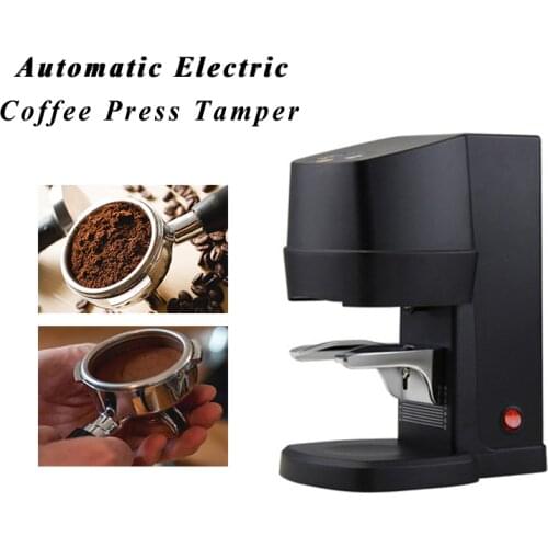 Automatic Electric Coffee Press Tamper Stainless Steel Adjusting Coffee Bean Powder 100W With Charge 110v-240v