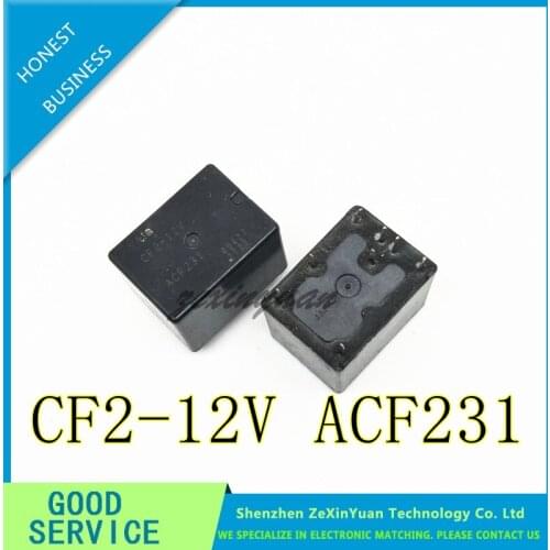 1PCS-5PCS CF2-12V ACF231 TWIN POWER AUTOMOTIVE RELAY Original disassemble Batch number random