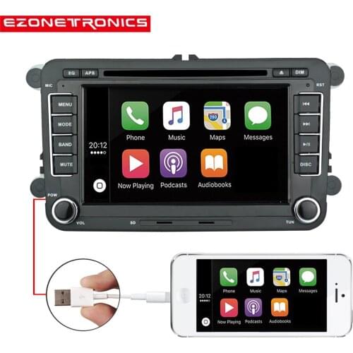 2 Din Auto carplay Car DVD Player GPS Radio stereo For VW GOLF 6 Polo Bora JETTA B6 PASSAT Tiguan SKODA OCTAVIA Bluetooth phone
