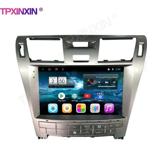 For LEXUS LS460 Android 10 Car Multimedia Player Car GPS Navigation Auto Stereo Radio Tape Recorder Headunit Original Car Style