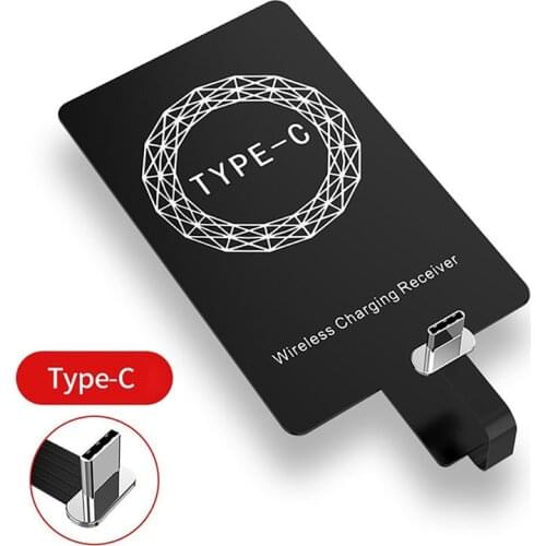 Qi Wireless Charger Receiver For Huawei Nova 6 Se Honor 20 Pro Samsung Galaxy A70 A80 A90 A60 A50 A40 A30 A20 Type C Adapter