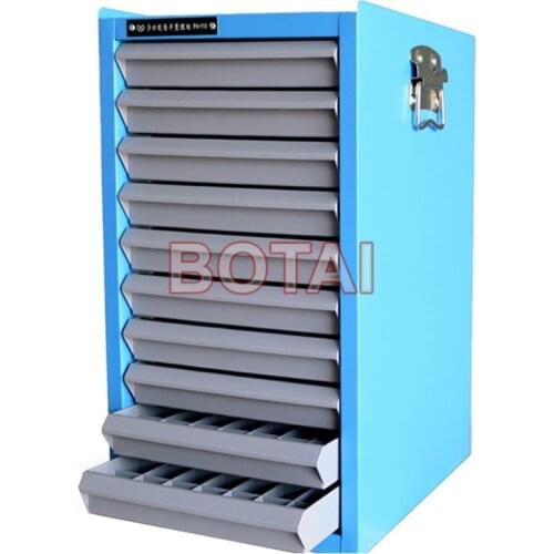 Common rail injector adjustment shim box shim store box ， common rail injector shims table , common rail repair tools