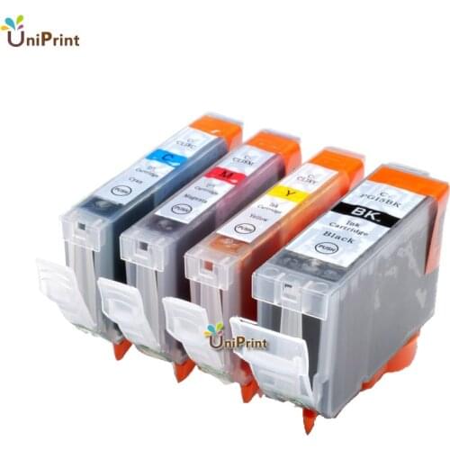 UP 4PCS PGI 5 BK CLI 8 C/M/Y compatible ink cartridge for Canon IP4200 IP3300 IP3500 MP530 MP510 MP520 MX700 PGI5 CLI8