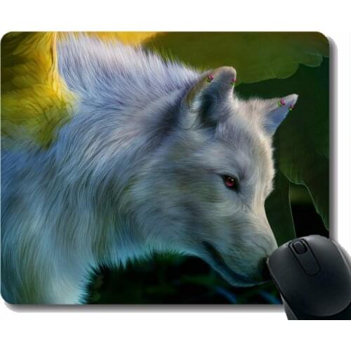 Gaming Mouse Mat,Animal wolf ears Gaming Mousepad Mat