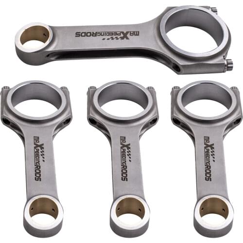 4340 Forged Connecting Rods for VW 2.0 TDI PD130 PD150 PD140 PD170 144mm Con Rods Conrods Genuine ARP 2000 5/16" bolts 800HP