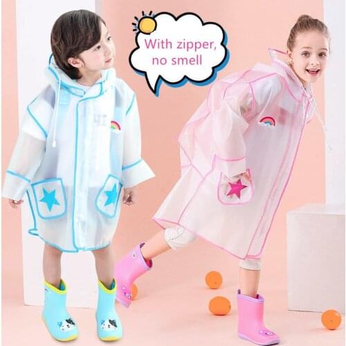 Fashion outdoor waterproof raincoat children raincoat cartoon children poncho single raincoat raincoat boys and girls poncho