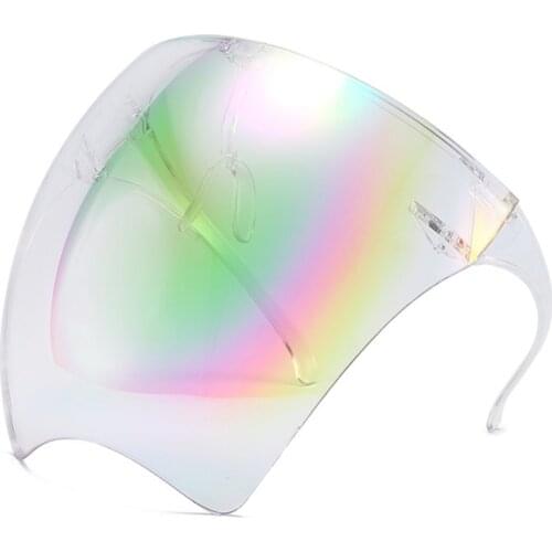 Newest Protective Riding Sunglasses Faceshield Cycling Glasses Women Men Sunglasses Oversized Safety Waterproof Glasses Mask