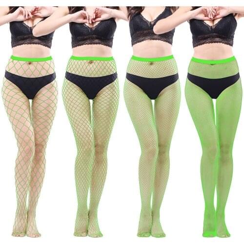 New Sale Sexy Fishnet Tights For Women Lingerie Mesh Solid Pantyhose Women Plus Size