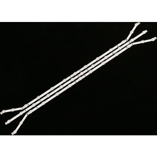 New Kit)3pcs 12/13LED 76CM LED strip for Samsung TV UN40H5203AF 2013SVS40 LM41-00001V LM41-00001W D3GE-400SMA-R2 D3GE-400SMB-R2