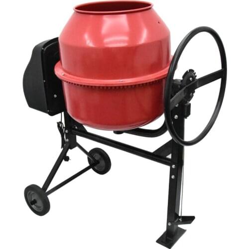 New Upgrade Mute Electric Vertical Small Animal Feed Mixer CM140L High-quality Cement Concrete Mortar Mixer 110V/220V 550W 140L
