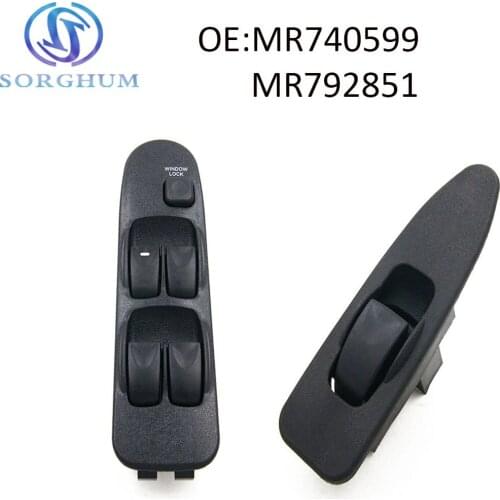 Front Left Side Power Window Switch Pairs MR740599 MR792851 For Mitsubishi Carisma 1995-2004 For Space Star 1998-2005