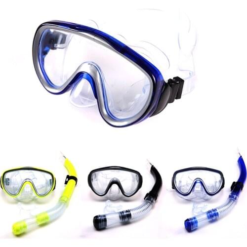 Professional Diving Masks Snorkeling PVC Mask Snorkel Glasses Set Scuba Glasses Goggles For Underwater