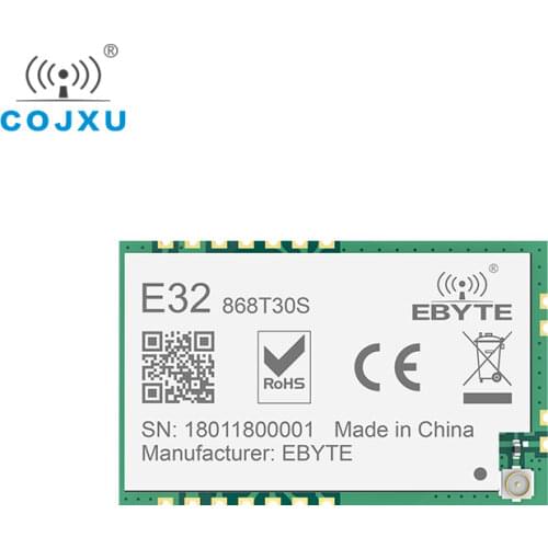 SX1276 LoRa SX1278 TCXO 868MHz 1W E32-868T30S SMD Wireless Transceiver SMD IPEX Long Range Transmitter and Receiver