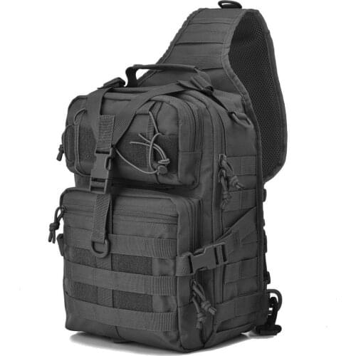 Tactical Sling Backpack Bag Military Molle Assault Range Bags EDC Rucksack Daypack for Outdoors Camping Hiking Hunting